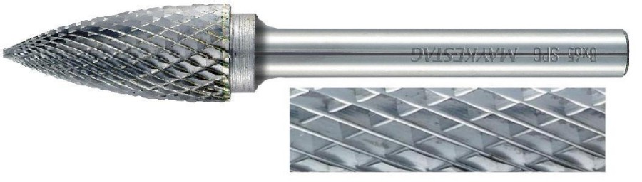 16x75mm SPG, typ ostří   6, SK technická fréza, průměr upínací stopky 6 mm